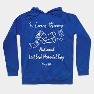 National Lost Sock Memorial Day Funny Holidays May 9th Socks Hoodie